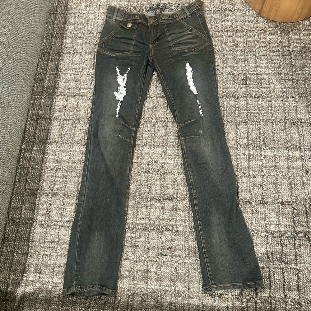 Threads Mid Rise Vintage Jeans Size 9 - Picture 7 of 11
